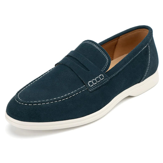 Suede Slip-On Penny Loafer
