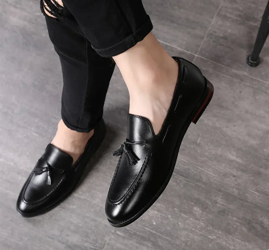 Genuine Leather Penny Loafer
