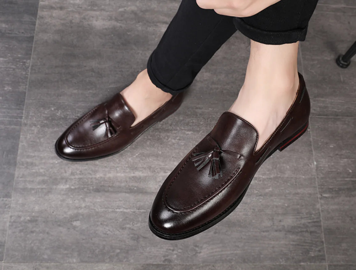 Genuine Leather Penny Loafer
