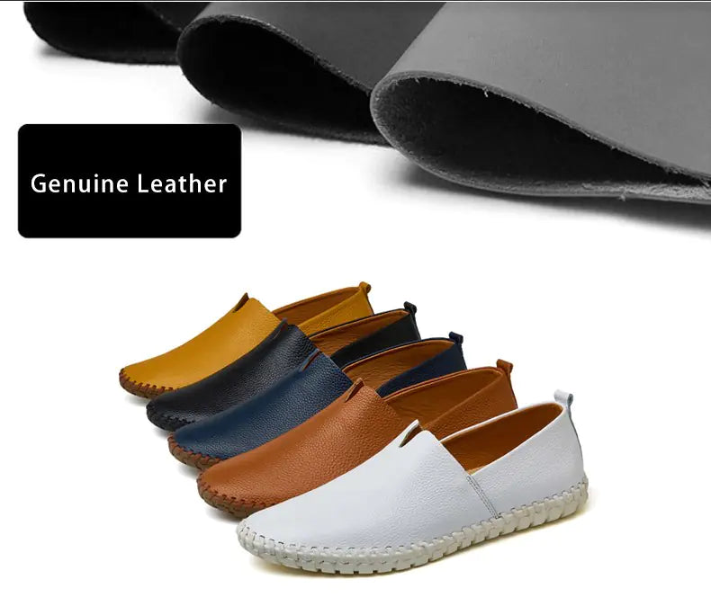 Handcrafted Genuine Leather Loafers
