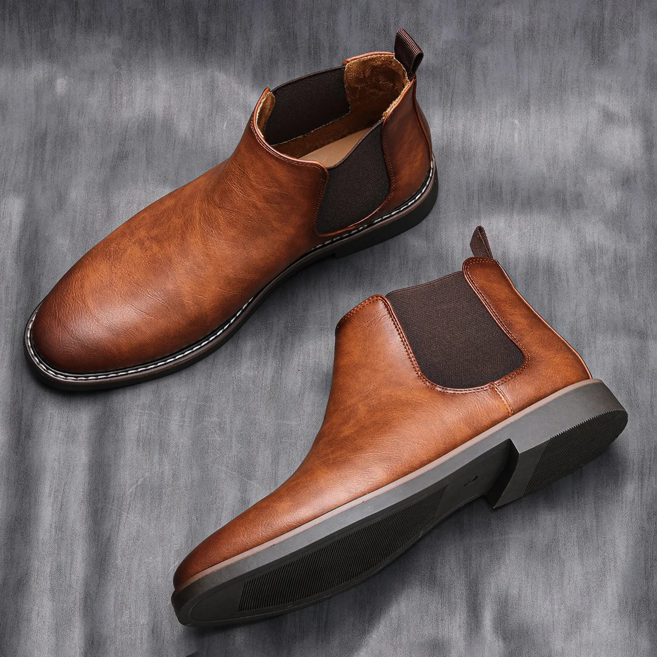 Leather Chelsea Boots