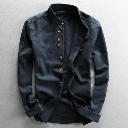 Japanese-Style Linen Shirt