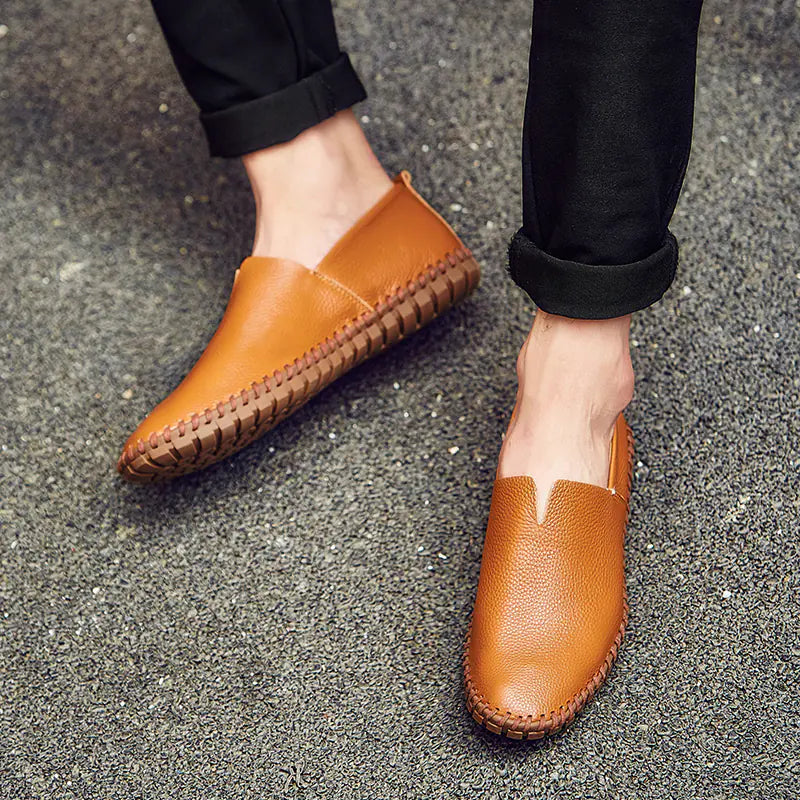 Handcrafted Genuine Leather Loafers