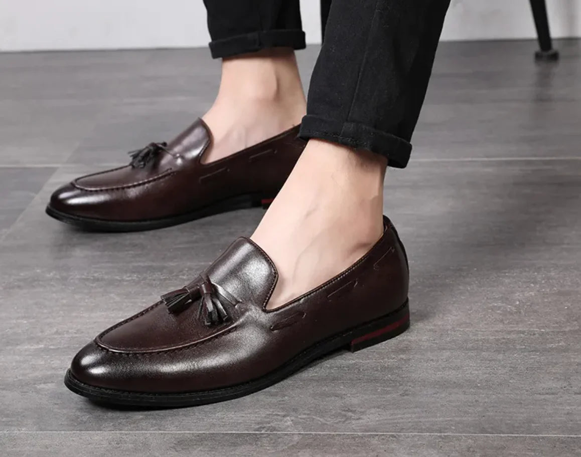 Genuine Leather Penny Loafer