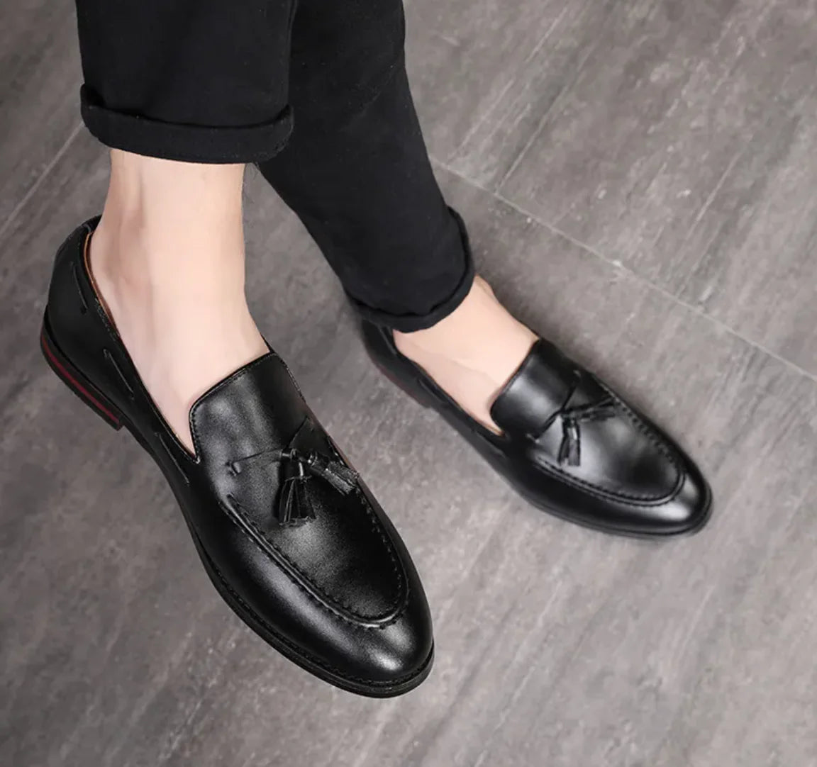 Genuine Leather Penny Loafer