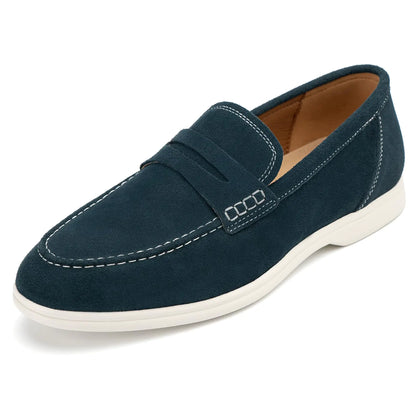 Suede Slip-On Penny Loafer