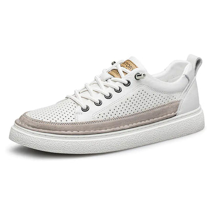 Casual Low-Top Leather Sneaker