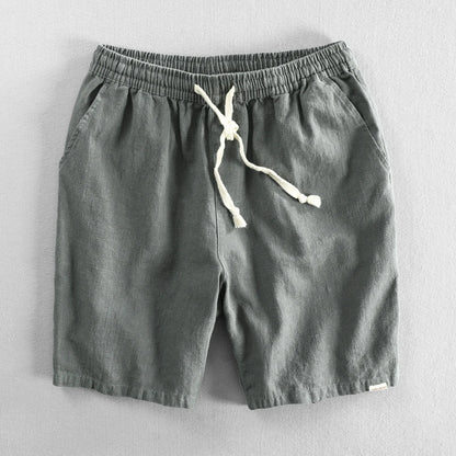 Japanese-Style Linen Shorts