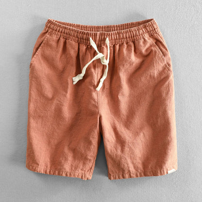 Japanese-Style Linen Shorts