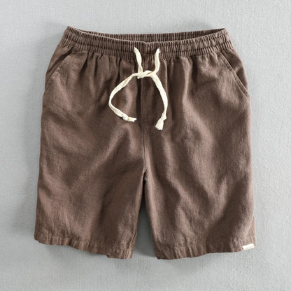 Japanese-Style Linen Shorts