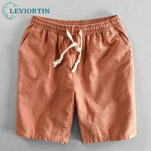 Japanese-Style Linen Shorts