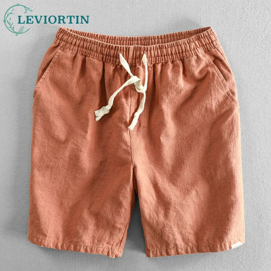 Japanese-Style Linen Shorts