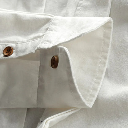 Japanese-Style Linen Shirt