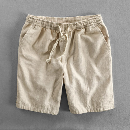 Japanese-Style Linen Shorts