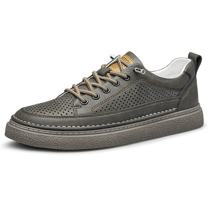Casual Low-Top Leather Sneaker