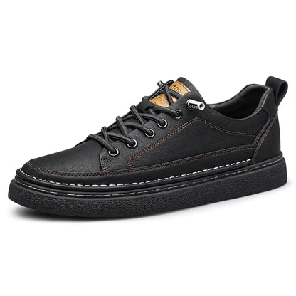 Casual Low-Top Leather Sneaker